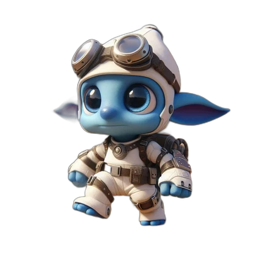 robot, staff, creature, concept art transparent PNG cut-out