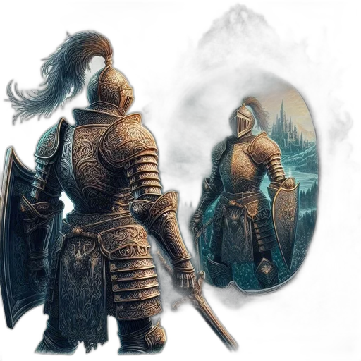 sword, weapon, staff, fantasy art transparent PNG cut-out