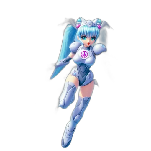 robot, staff, dress, anime transparent PNG cut-out