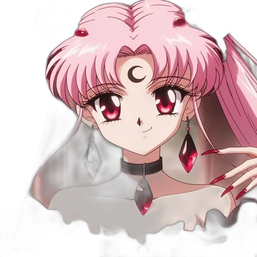 weapon, anime, vaporwave, pixel art transparent PNG cut-out