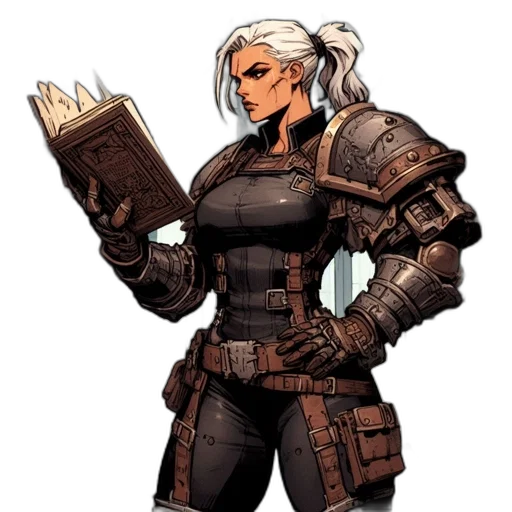 weapon, staff, jacket, concept art transparent PNG cut-out