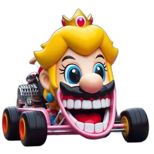 crown, car, weapon, face transparent PNG cut-out