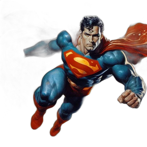 comic book art, concept art, 3d render, photorealistic transparent PNG cut-out