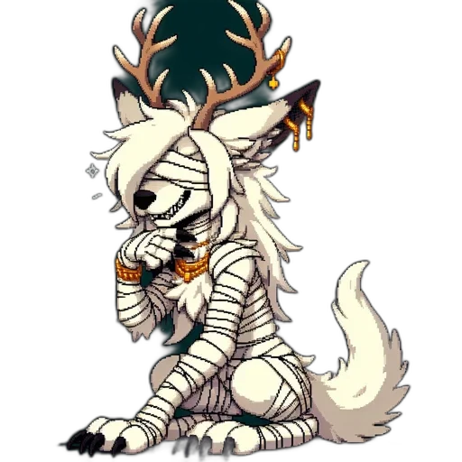 creature, staff, dragon, animal transparent PNG cut-out