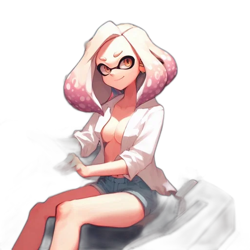 dress, staff, jacket, weapon transparent PNG cut-out