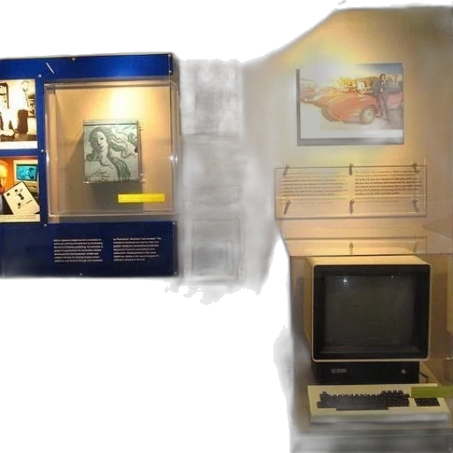 museum, display, features, old transparent PNG cut-out