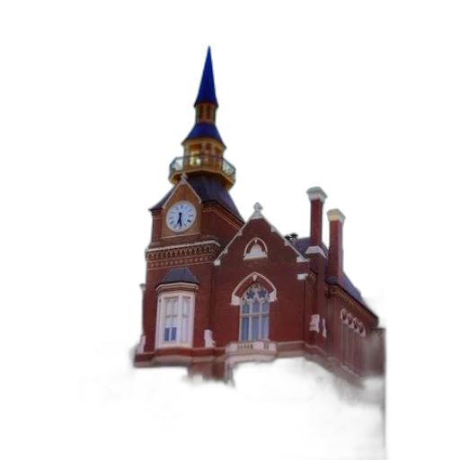 building, staff, crown, hat transparent PNG cut-out
