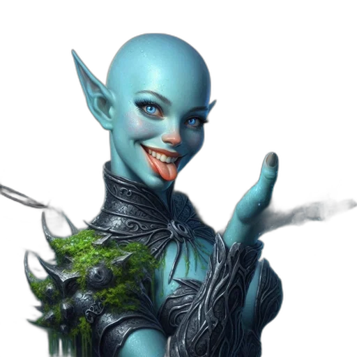 staff, dragon, face, creature transparent PNG cut-out