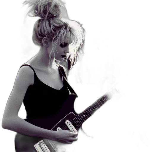 hair, weapon, dragon, photorealistic transparent PNG cut-out