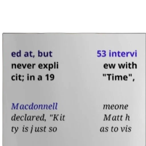 1953, interview, time, macdonnell transparent PNG cut-out