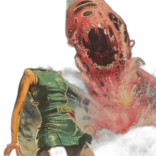 creature, dragon, animal, mask transparent PNG cut-out