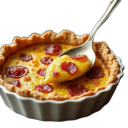food, crown, 3d render, photorealistic transparent PNG cut-out