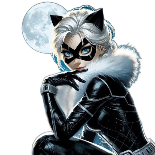 comic book art, concept art, cartoon, mysterious transparent PNG cut-out