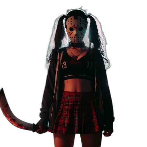 mask, creature, concept art, cyberpunk transparent PNG cut-out