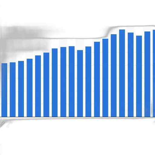 bar, chart, shows, growth transparent PNG cut-out
