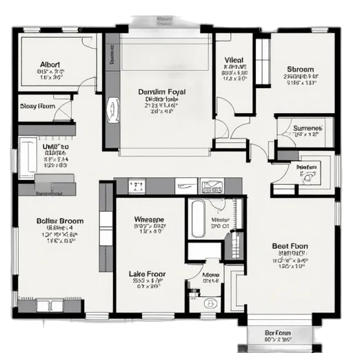 bonus, floor, plan, house transparent PNG cut-out