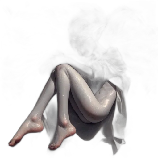 dress, mask, face, hair transparent PNG cut-out