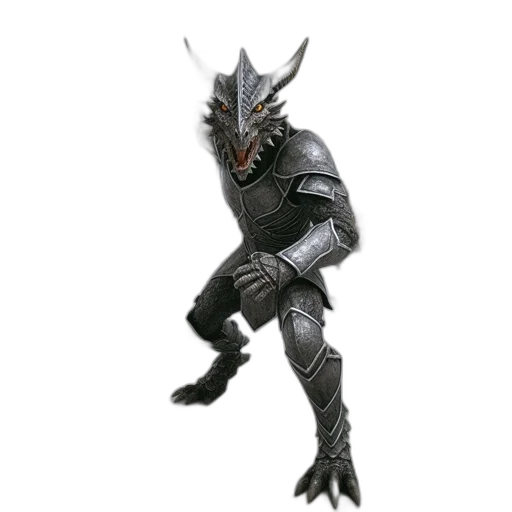 dragon, creature, robot, animal transparent PNG cut-out