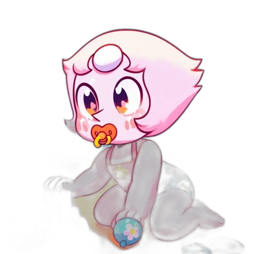 creature, staff, mask, flower transparent PNG cut-out
