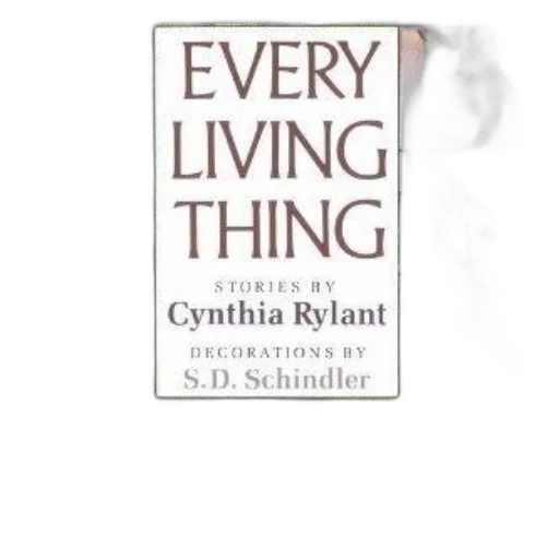 every, living, thing, book transparent PNG cut-out