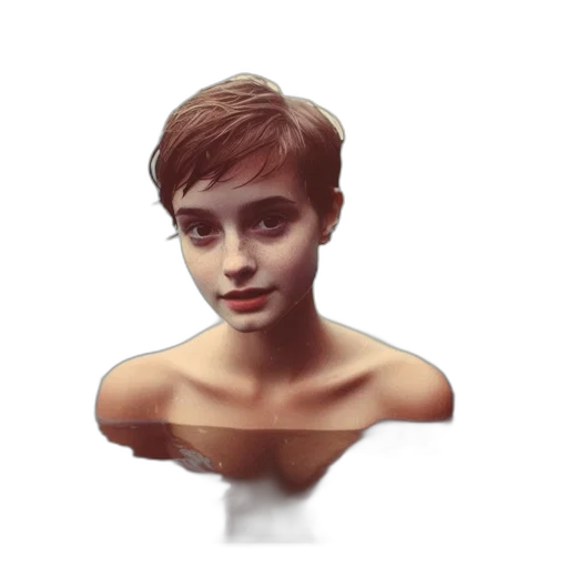 face, mask, creature, crown transparent PNG cut-out