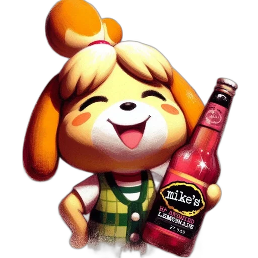 bottle, food, animal, staff transparent PNG cut-out