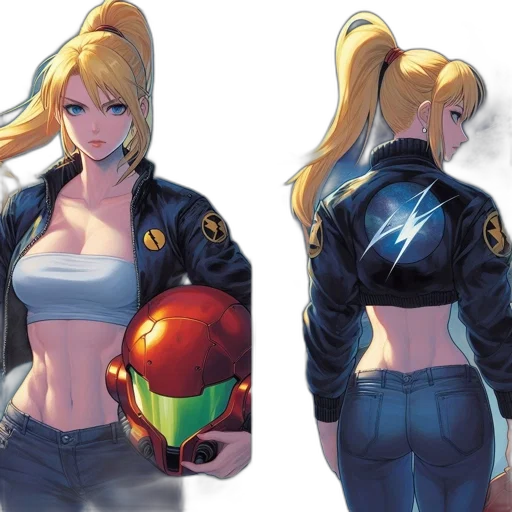 jacket, concept art, comic book art, anime transparent PNG cut-out