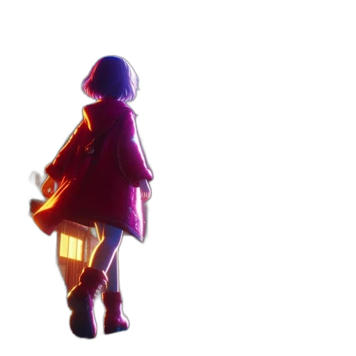 jacket, robot, dress, umbrella transparent PNG cut-out