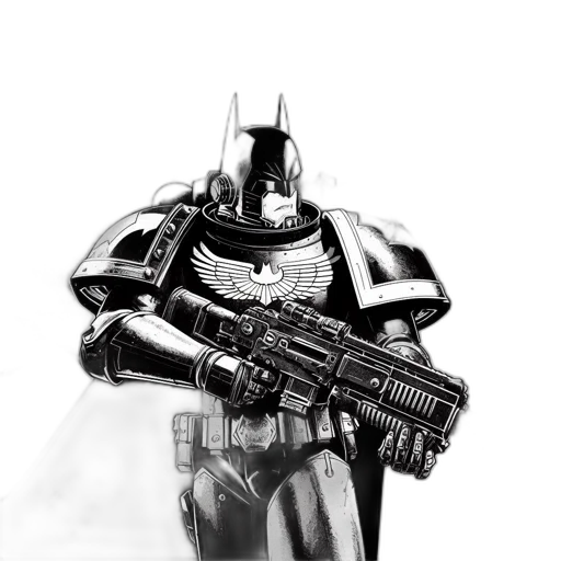 weapon, robot, sword, comic book art transparent PNG cut-out