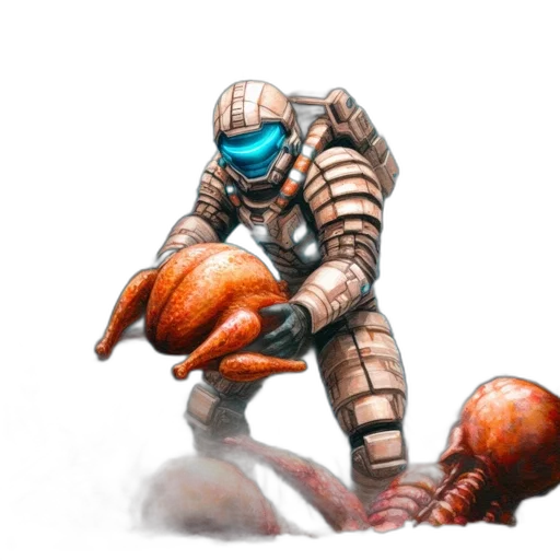 robot, weapon, food, creature transparent PNG cut-out