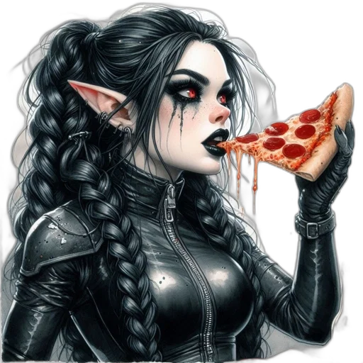 food, fantasy art, comic book art, concept art transparent PNG cut-out
