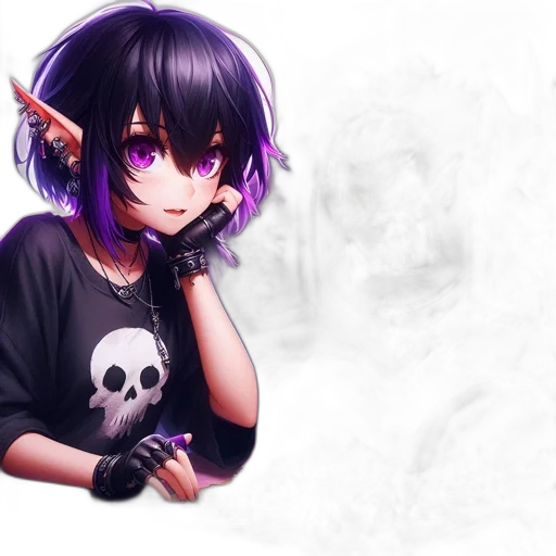 weapon, staff, mask, anime transparent PNG cut-out