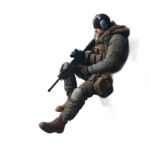 weapon, jacket, staff, animal transparent PNG cut-out
