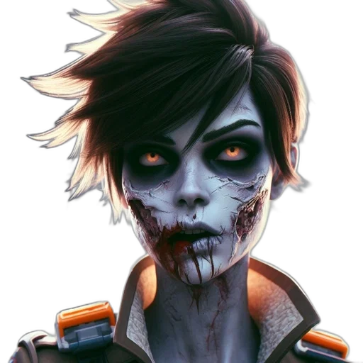 face, mask, concept art, cyberpunk transparent PNG cut-out