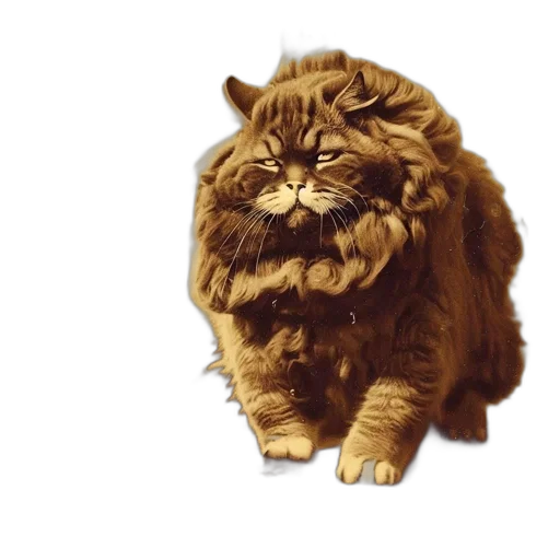 animal, creature, hair, crown transparent PNG cut-out