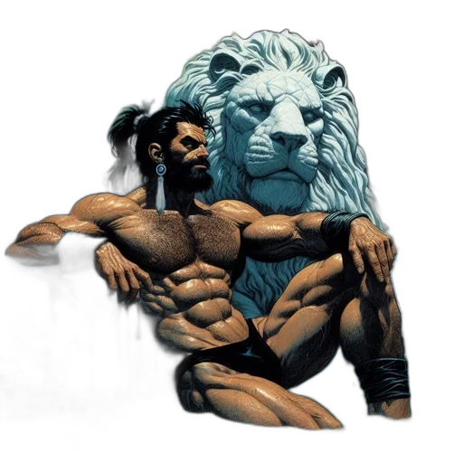animal, concept art, comic book art, fantasy art transparent PNG cut-out