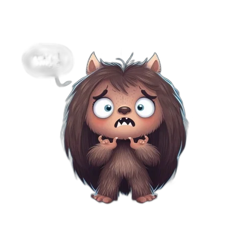 creature, animal, staff, concept art transparent PNG cut-out