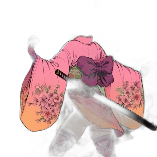 umbrella, staff, flower, weapon transparent PNG cut-out
