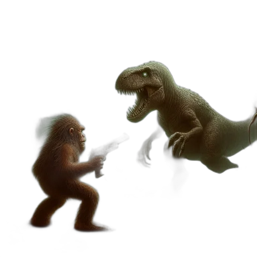creature, animal, concept art, 3d render transparent PNG cut-out