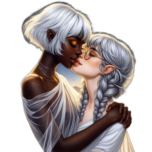 fantasy art, concept art, comic book art, photorealistic transparent PNG cut-out