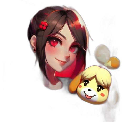 staff, face, mask, pixel art transparent PNG cut-out