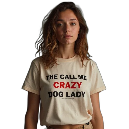 shirt, reads, call, crazy transparent PNG cut-out