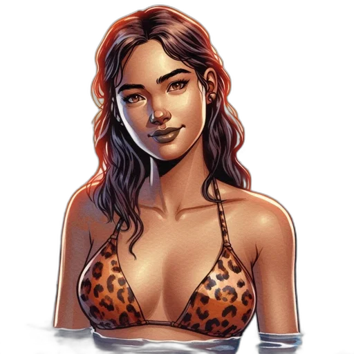 jewelry, comic book art, concept art, fantasy art transparent PNG cut-out