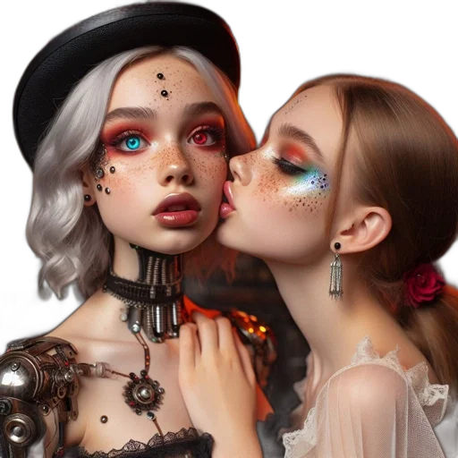 jewelry, mask, face, robot transparent PNG cut-out