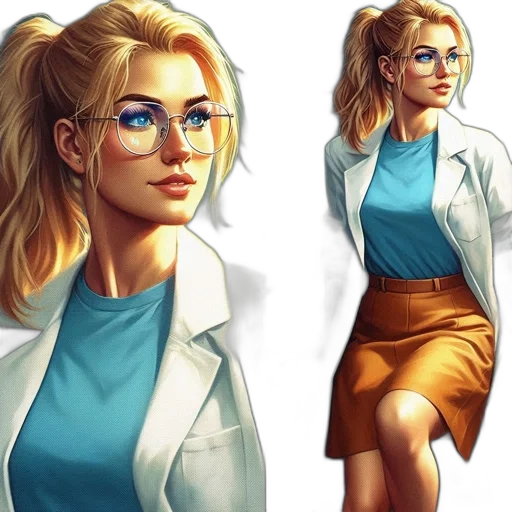 jacket, concept art, comic book art, cartoon transparent PNG cut-out