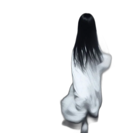 hair, dress, creature, mask transparent PNG cut-out