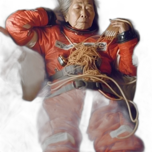 staff, jacket, face, creature transparent PNG cut-out