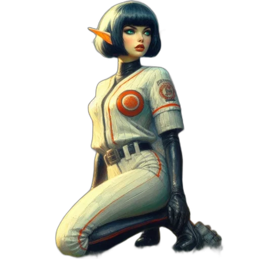 robot, staff, jacket, concept art transparent PNG cut-out