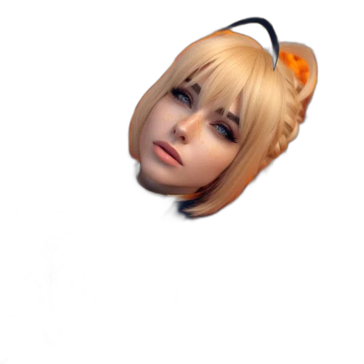face, mask, hat, staff transparent PNG cut-out