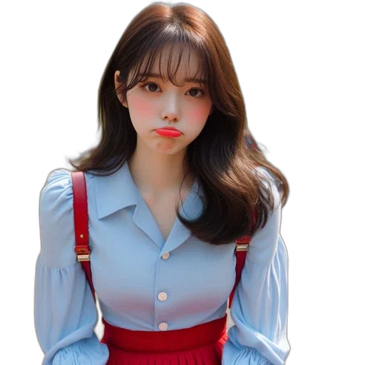 face, photorealistic, oil painting, cartoon transparent PNG cut-out